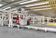 安徽科達(dá)機(jī)電承建高宇建材智能化板材線成功投產(chǎn)