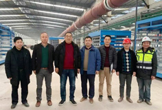 年關(guān)將至，董事長(zhǎng)邊程多地視察項(xiàng)目進(jìn)度，慰問(wèn)堅(jiān)守員工