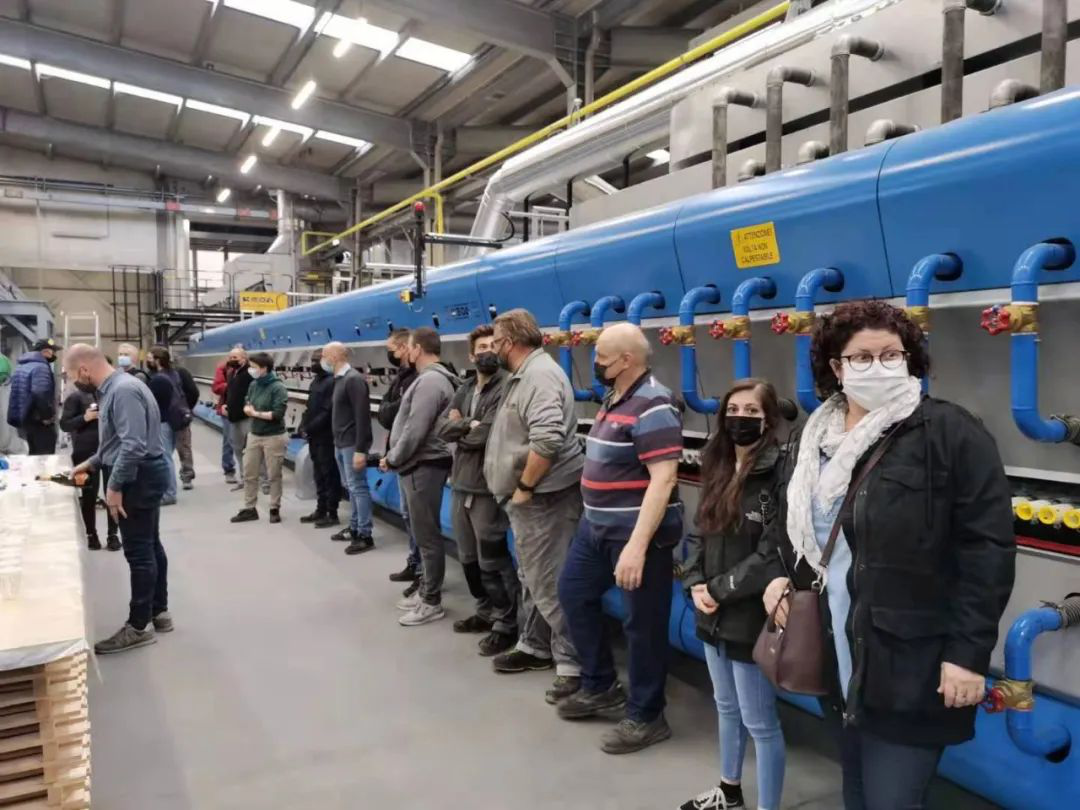 歷史突破！科達(dá)建造意大利MASPE厚磚線順利投產(chǎn)