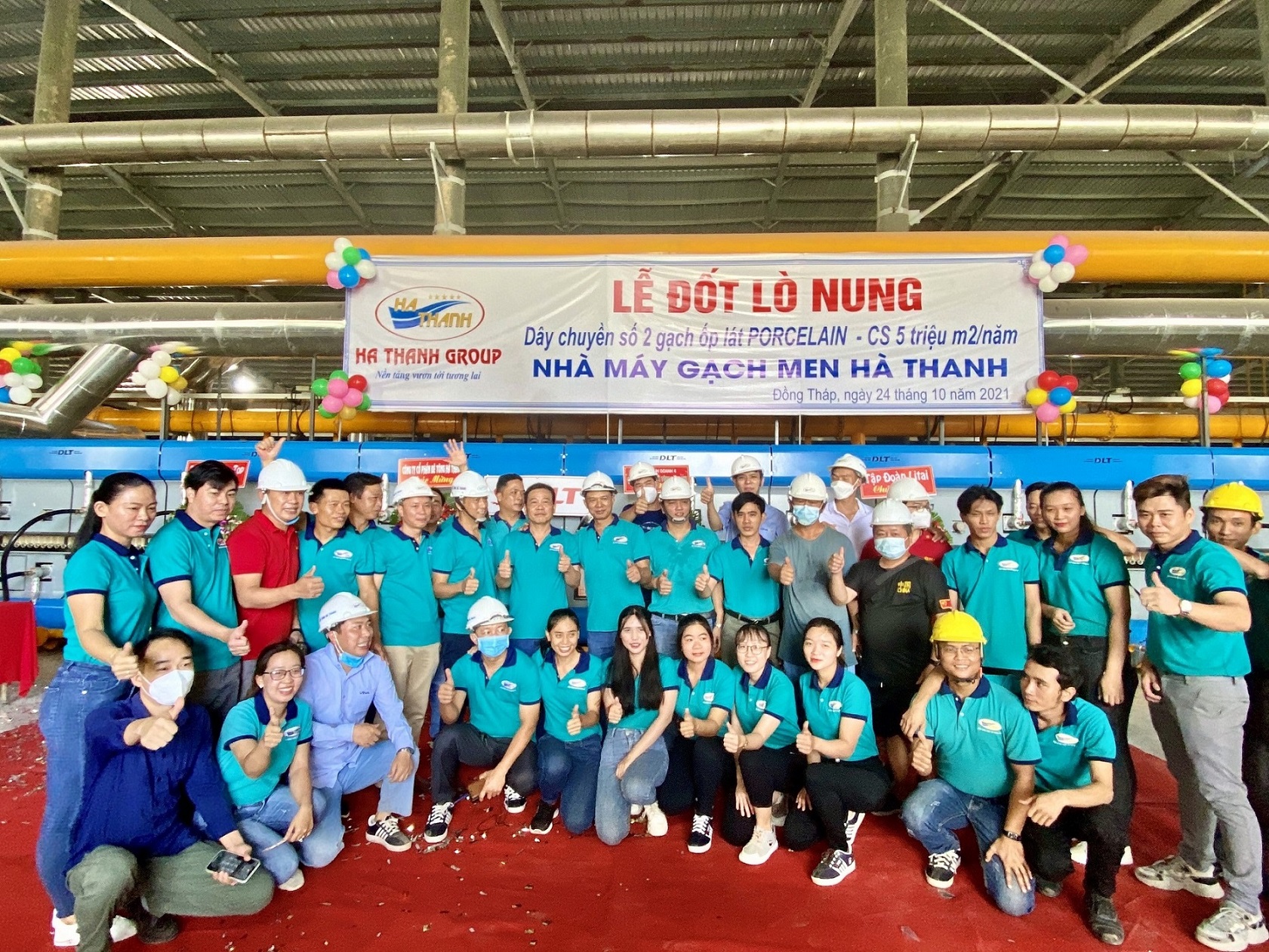 疫情突圍，逆勢(shì)前行｜越南TAKAO和HA THANH拋釉磚整廠工程同日成功點(diǎn)火！