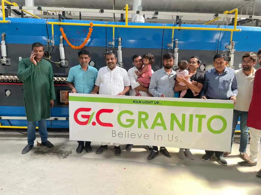 疫情思突破，“智”造新轉(zhuǎn)機(jī) | 印度GC釉面地磚整廠項(xiàng)目順利投產(chǎn)